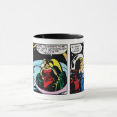 Vintages Sci-Fi-Comic Tasse (Zentrum)