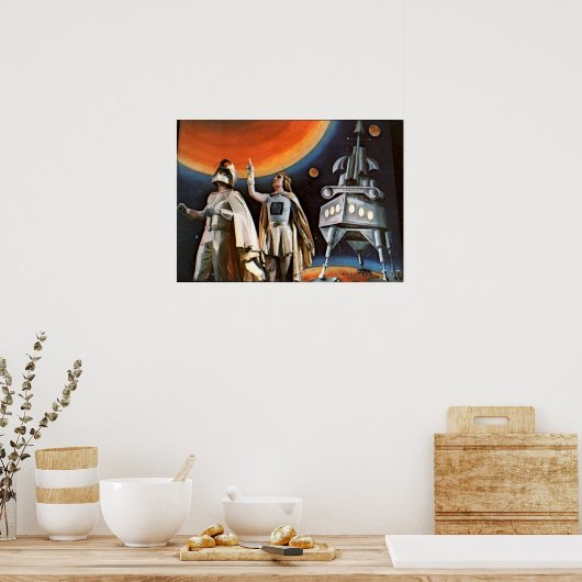VINTAGES SCI-FI POSTER (Küche)