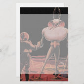 Vintages Science Briefpapier (Vorne/Hinten)