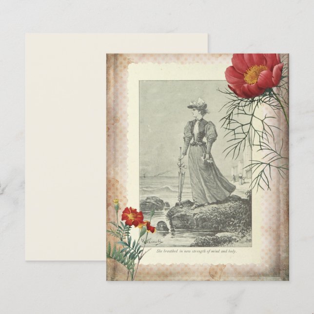 Vintages Scrapbook (Vorne/Hinten)