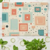 Vintages Scrapbook-Muster (2) Geschirrtuch (Gefaltet)