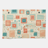 Vintages Scrapbook-Muster (2) Geschirrtuch (Horizontal)