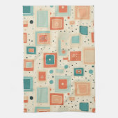 Vintages Scrapbook-Muster (2) Geschirrtuch (Vertikal)