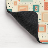Vintages Scrapbook-Muster (2) Mousepad (Ecke)