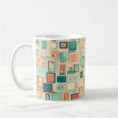 Vintages Scrapbook-Muster Kaffeetasse (Links)