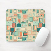 Vintages Scrapbook-Muster Mousepad (Mit Mouse)