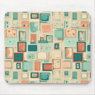 Vintages Scrapbook-Muster Mousepad
