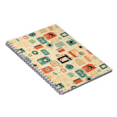 Vintages Scrapbook-Muster Notizblock (Rechte Seite)