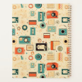 Vintages Scrapbook-Muster Planer (Rückseite)