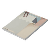 Vintages ScrapbookPaper für Notebook-Torn Notizblock (Rotiert)