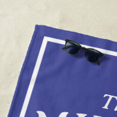 Vintages Seashell Family Beach House Handtuch (Beispiel)