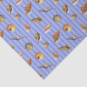 Vintages Seashell Tissue Strip Seidenpapier (Ausschnitt)