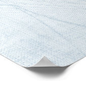 Vintages Seashells Illustration Poster (Ecke)