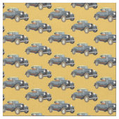 Vintages Sedan Design Fabric Stoff (Nahaufnahme)