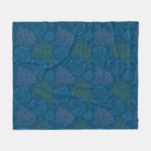 Vintages Seemuster Fleecedecke (Vorderseite (Horizontal))