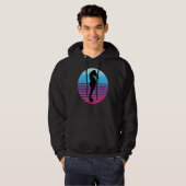 Vintages Seepferd Hoodie (Vorne ganz)