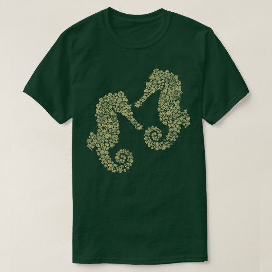 Vintages Seepferd T-Shirt (Design vorne)
