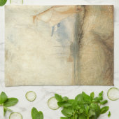 Vintages Seeschiff Seascape von Joseph Turner Geschirrtuch (Gefaltet)