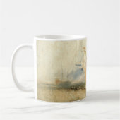 Vintages Seeschiff Seascape von Joseph Turner Kaffeetasse (Links)