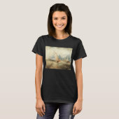Vintages Seeschiff Seascape von Joseph Turner T-Shirt (Vorne ganz)