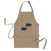 Vintages Seeschiff Seefahrerkletter Schürze (Vorne)