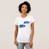 Vintages Seeschiff Seefahrerkletter T-Shirt (Vorne ganz)