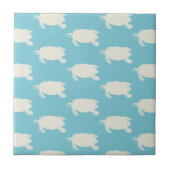 Vintages Seeschildkröte-Muster Fliese (Vorderseite)