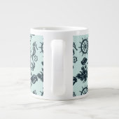Vintages Seeteufel Jumbo-Tasse (Rückseite)