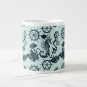 Vintages Seeteufel Jumbo-Tasse (Vorderseite)