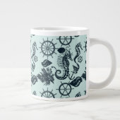 Vintages Seeteufel Jumbo-Tasse (Rechts)