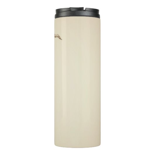 Vintages Segelboot Thermosbecher (Rückseite)