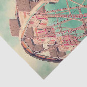 Vintages Seifenpapier Seidenpapier (Ausschnitt)