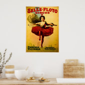 Vintages Sells Floto Circus Poster (Küche)