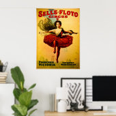 Vintages Sells Floto Circus Poster (Heimbüro)