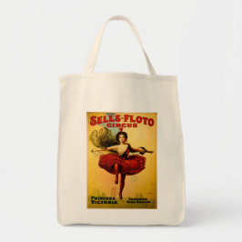 Vintages Sells Floto Circus Poster Tragetasche