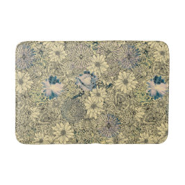 Vintages Sepia floral Badematte