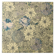 Vintages Sepia floral