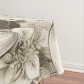 Vintages Sepia-Muster (6) Tischdecke (Beispiel)