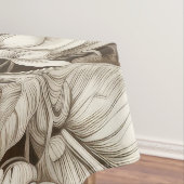 Vintages Sepia-Muster (9) Tischdecke (Beispiel)