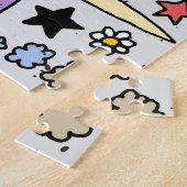 Vintages Set an der Doodle School Puzzle (Seite)