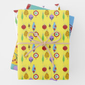 Vintages Set Geschenkpapier Set (Beispiel)