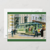 Vintages SF-Kabel Postkarte (Vorne/Hinten)