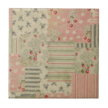 Vintages Shabby Chic Cherry Blumendekoupage