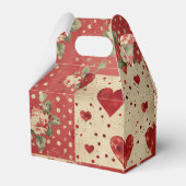 Vintages Shabby Chic Geschenkschachtel (Rückseite)