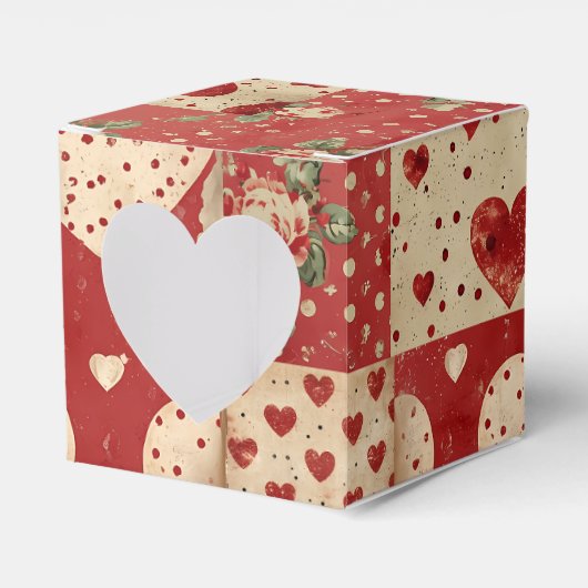 Vintages Shabby Chic Geschenkschachtel (Vorderseite)