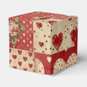 Vintages Shabby Chic Geschenkschachtel (Rückseite)