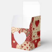 Vintages Shabby Chic Geschenkschachtel (Geöffnet)