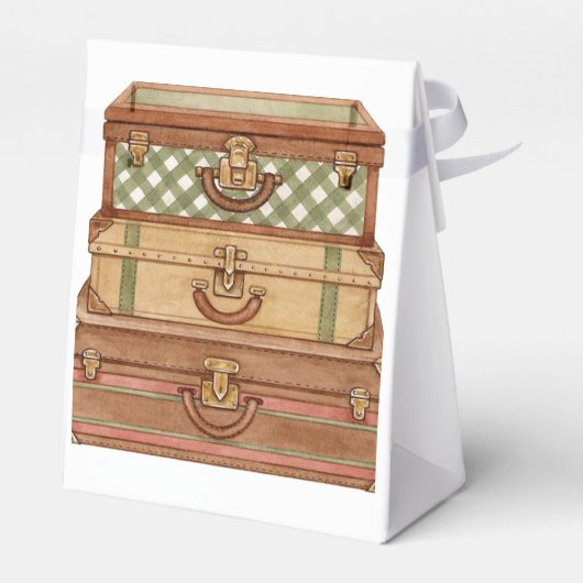 Vintages Shabby Chic Geschenkschachtel (Rückseite)