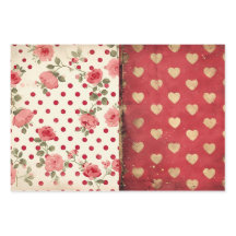 Vintages Shabby Chic Halbblutblüte Herztopf