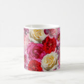 Vintages Shabby Chic Vibranly Country Rose Kaffeetasse (Mittel)